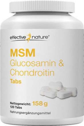 MSM Mit Chondroitin Glucosamin Mit Vitamin C Praktische Tabletten