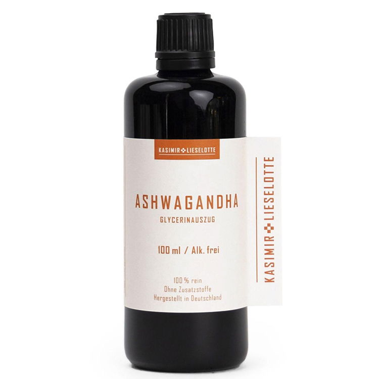 Ashwagandha-Tinktur-Alkoholfrei-Bio_a Ashwagandha Tinktur alkoholfrei - Bio - 100ml