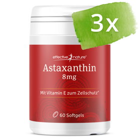 Astaxanthin - 3 x 60 Kapseln