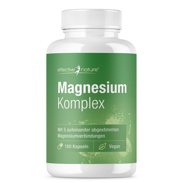 Magnesium Komplex Kapseln von Effective Nature