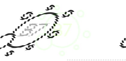 Symbolische Darstellung des Vitamins B7 als Icon
