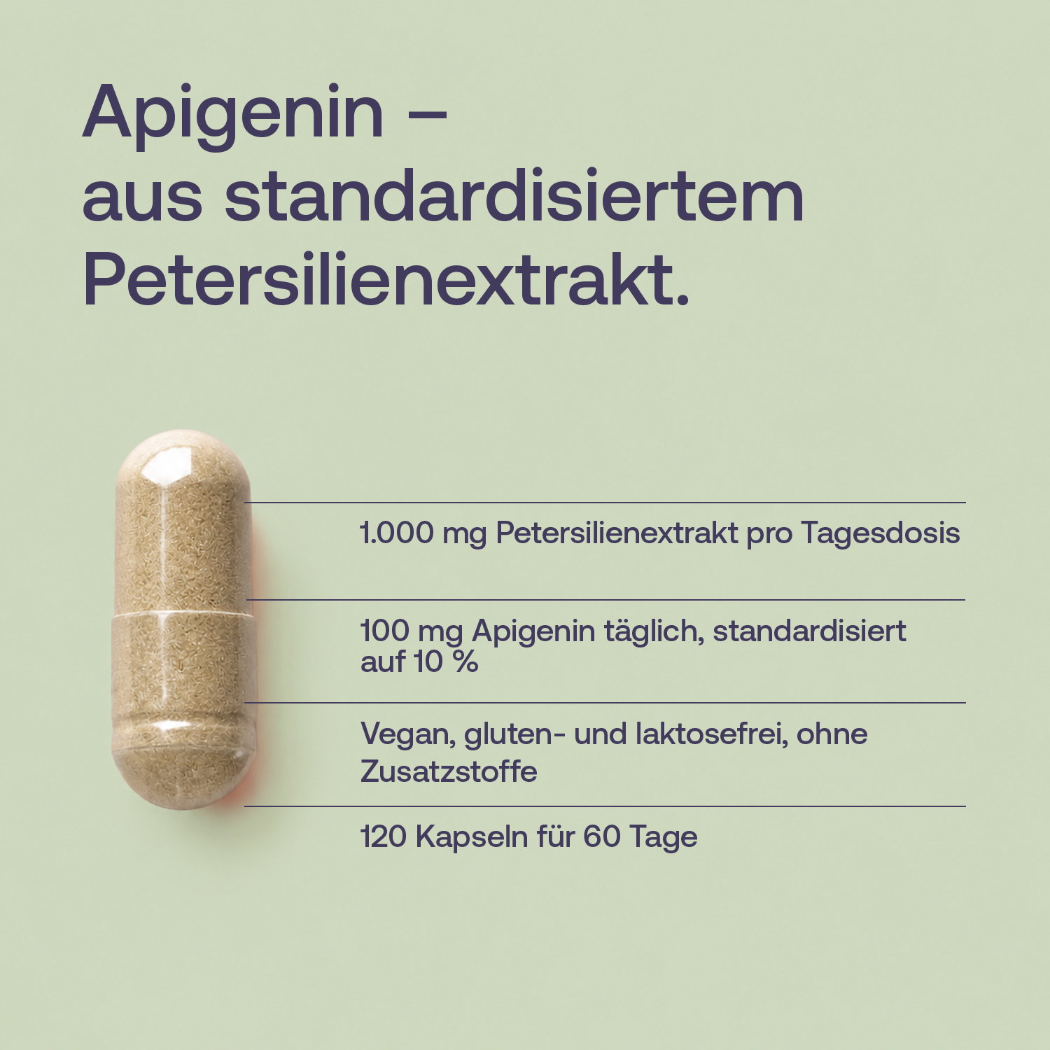 Apigenin Kapseln - 120 Stk. - 74g