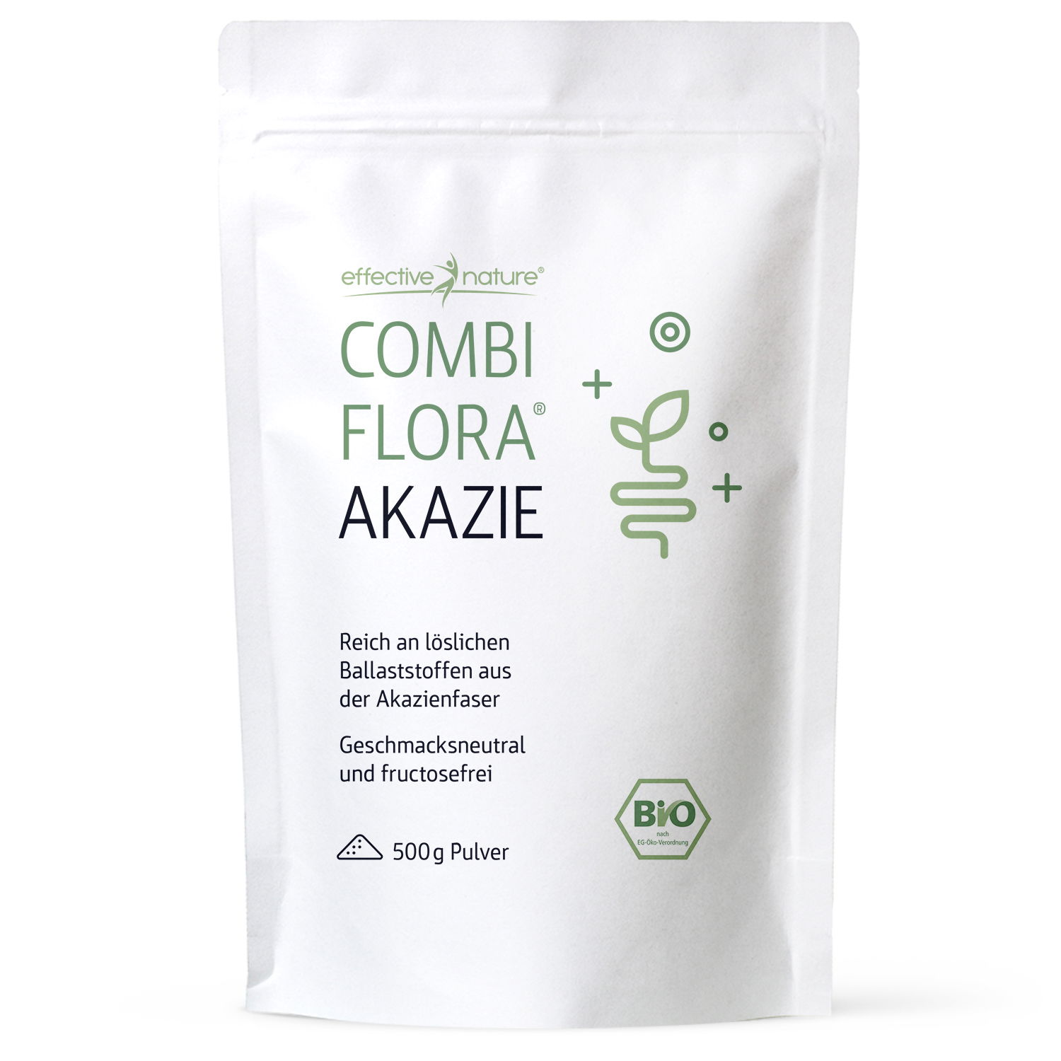 Akazienfaser Pulver - Bio - 500g von Effective Nature im myFairtrade Online Shop