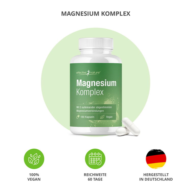 vegan, Reichweite 60 Tage, Hergestellt in Deutschland