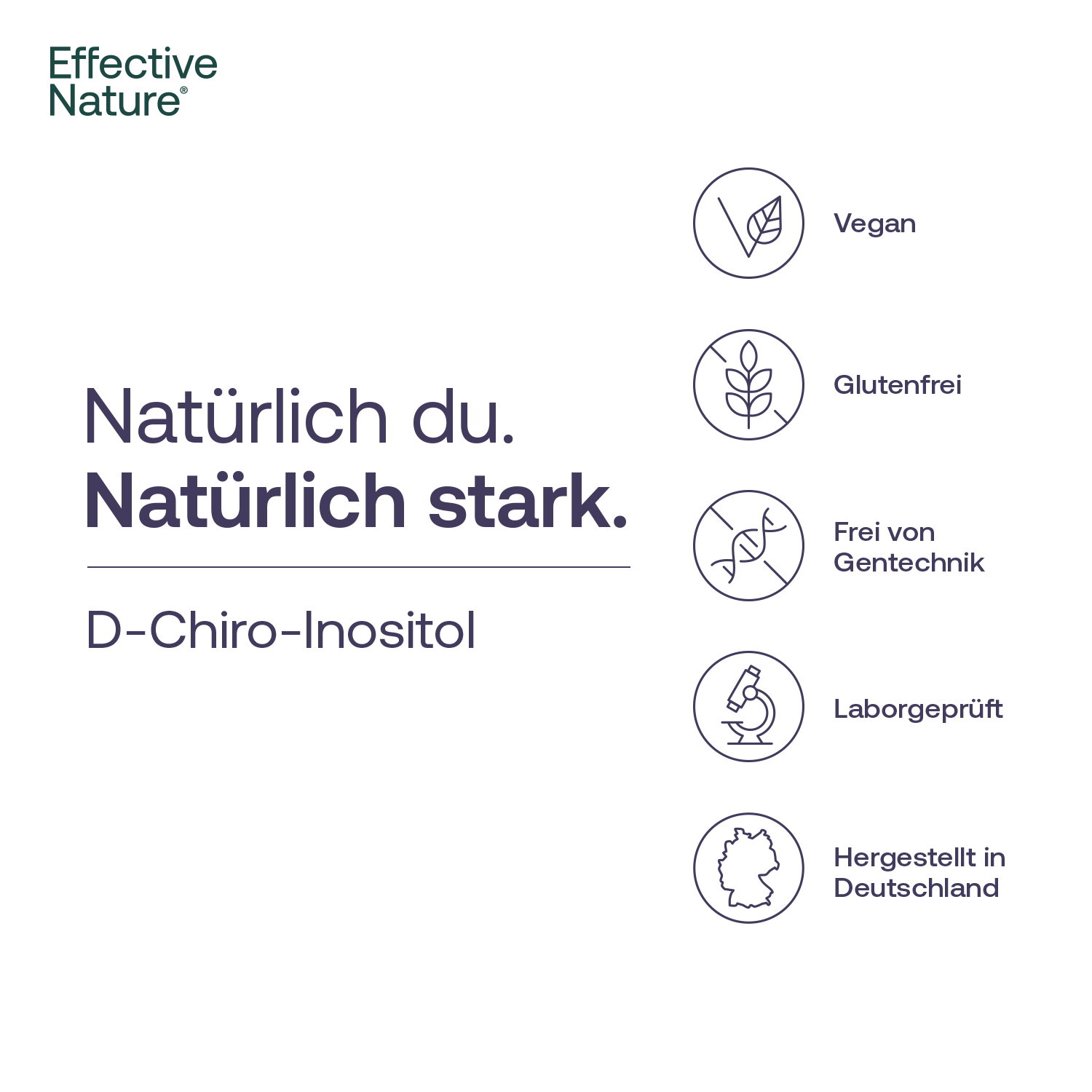 D-Chiro-Inositol Kapseln - 60 Stk. - 17g