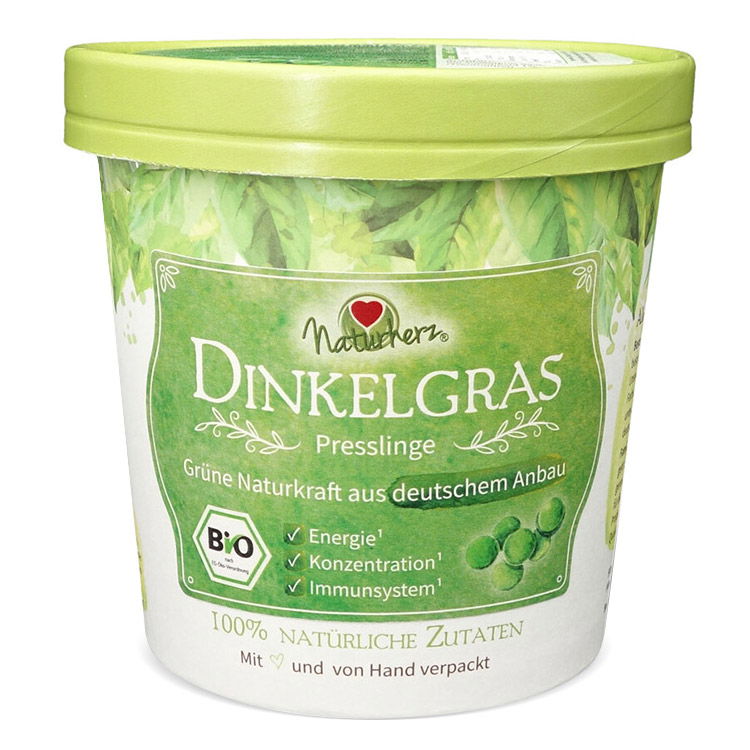 Dinkelgras Presslinge - Bio - 400g