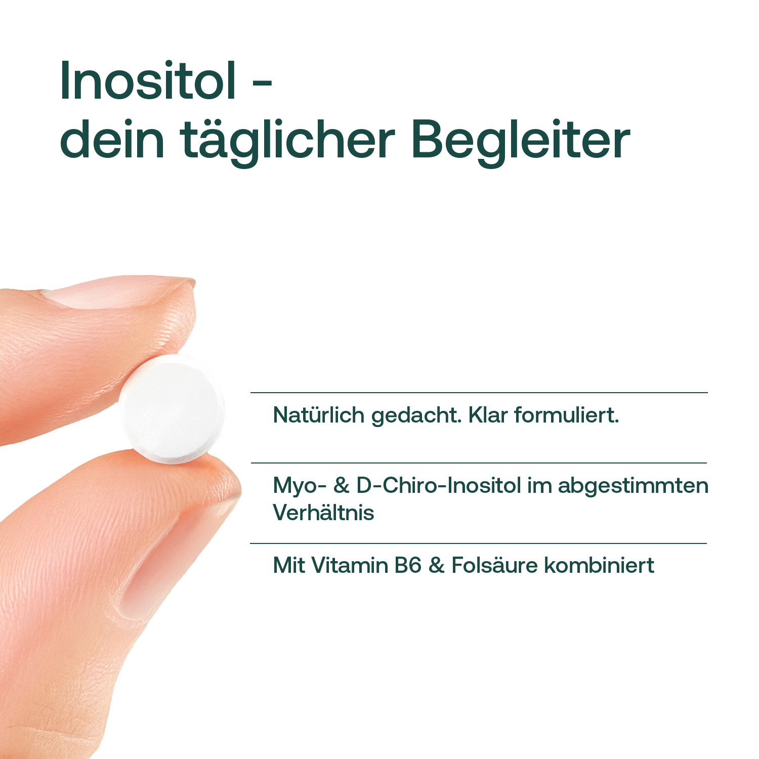 Inositol-Tabletten - bei Zyklusstörungen wegen des PCO-Syndroms