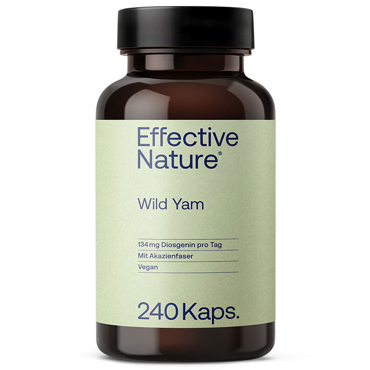Effective Nature Wild Yam Abbildung der Verpackung Wild Yam 240 Kapseln