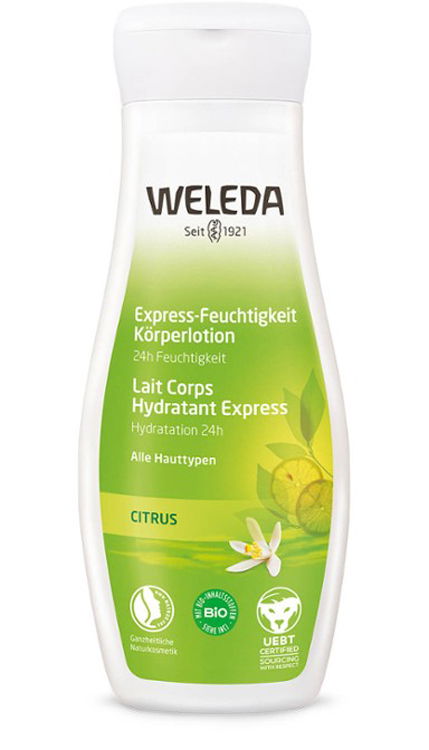 Citrus Feutigkeitslotion - Weleda