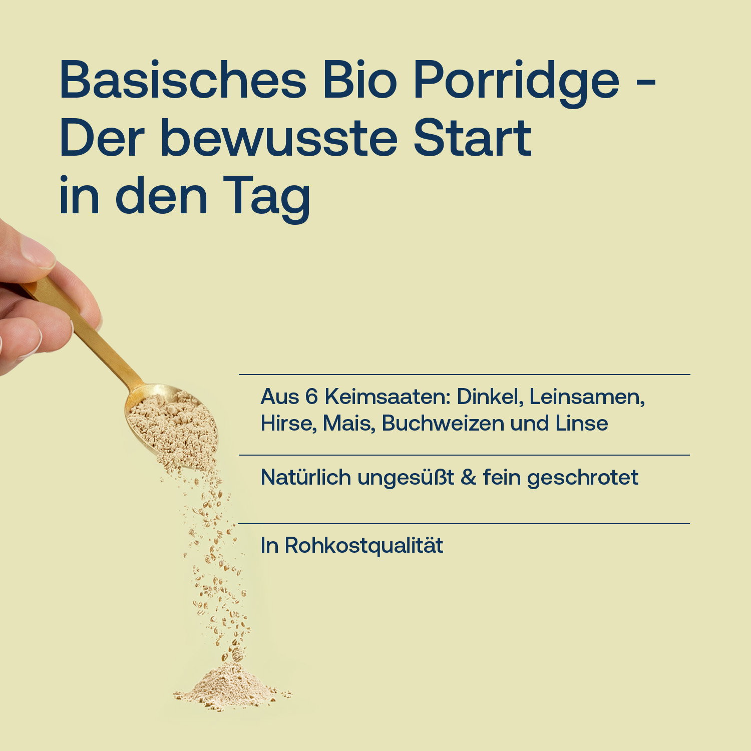 Basisches Porridge - Bio - 1000g