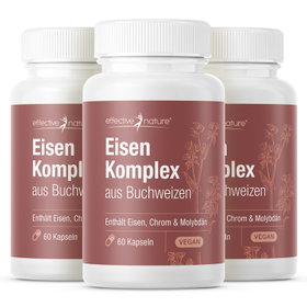Eisen Komplex aus Buchweizen - 180 Kapseln
