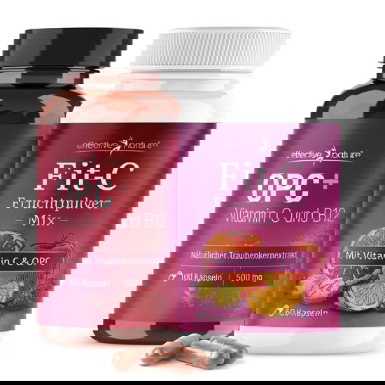 Natürliches Vitamin C und OPC - ein perfektes Duo! Zwei Produkte: Fit C und OPC und Acerola Extrakt