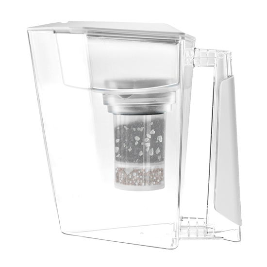 Tischwasserfilter von der Seite