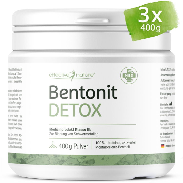 Bentonit Detox Pulver Bentonit Detox Pulver