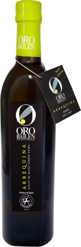 Olivenöl virgen extra - Oro Bailén - Reserva Familiar Arbequina