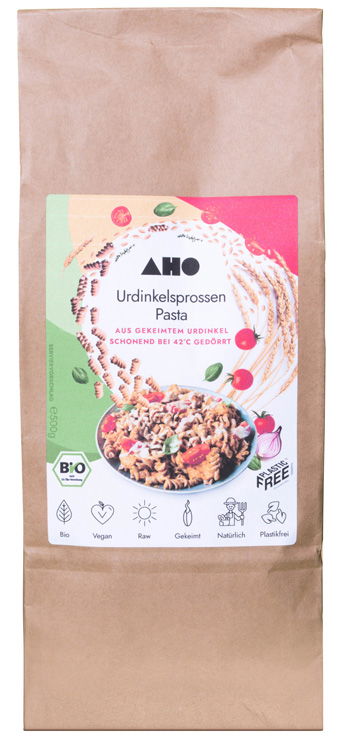AHO-Urdinkelsprossen-Pasta_a AHO Urdinkelsprossen Pasta - Bio - 500g