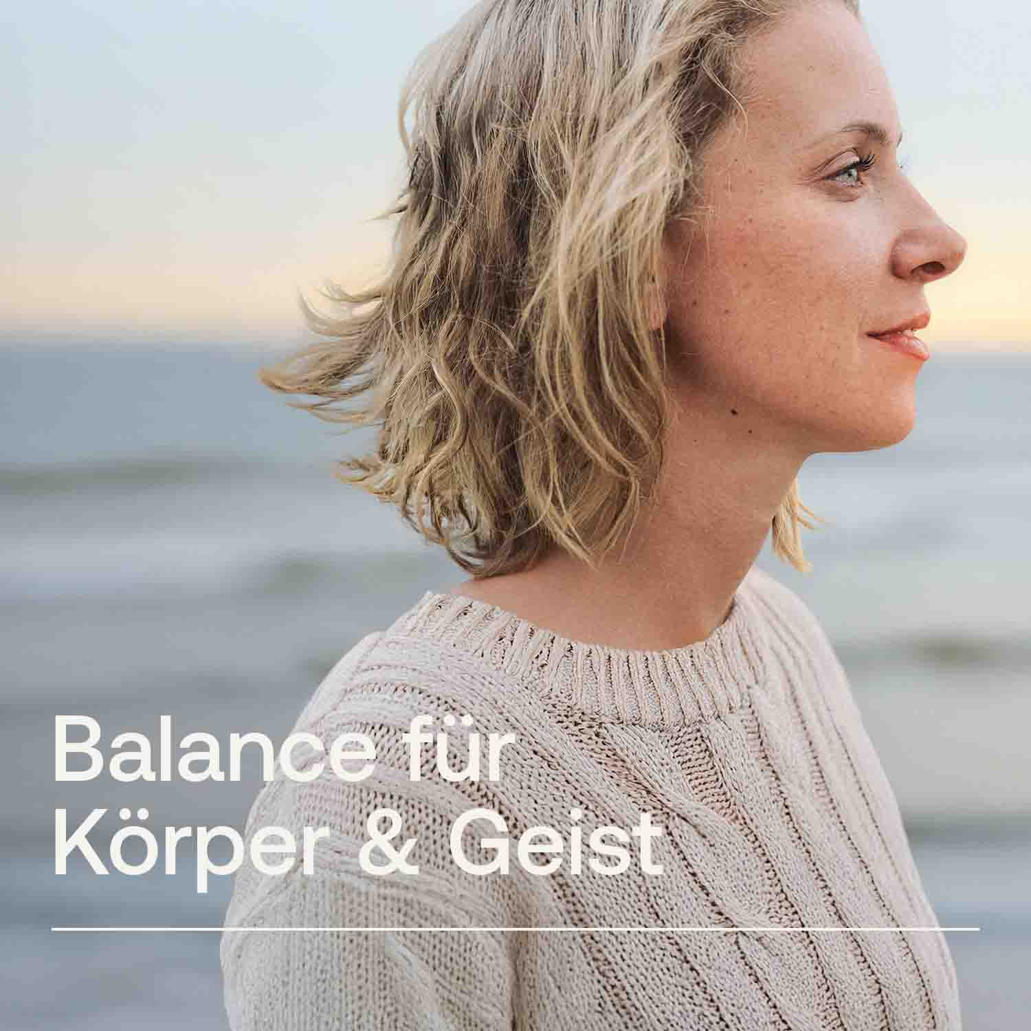 Moodbild: Seitenaufnahme einer Frau