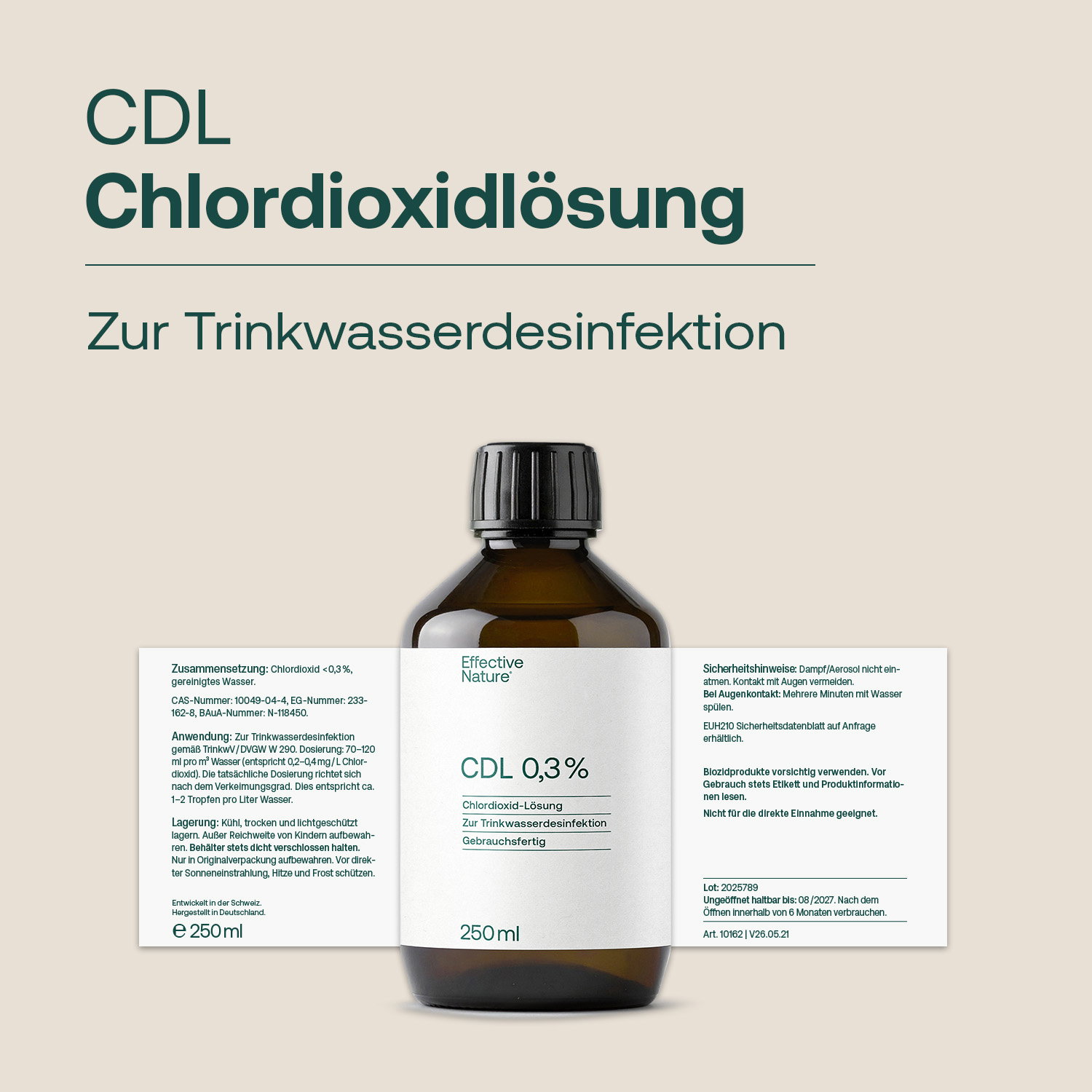 CDL - Chlordioxidlösung 0,3% - 250ml