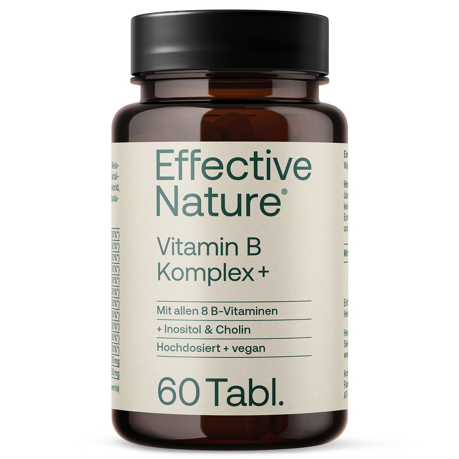 Hochdosierter B-Vitamin-Mix mit allen 8 B-Vitaminen