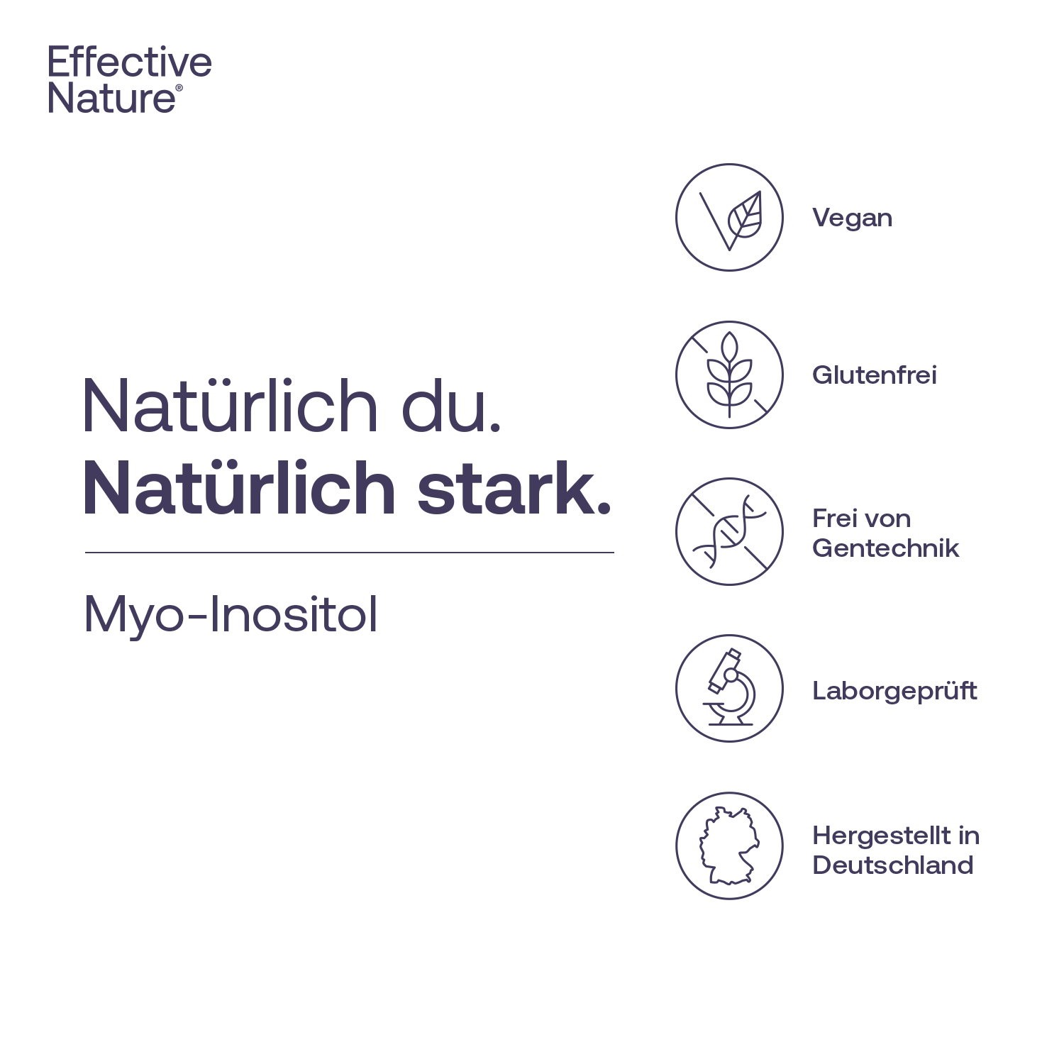 Myo-Inositol Kapseln - 120 Stk. - 72g