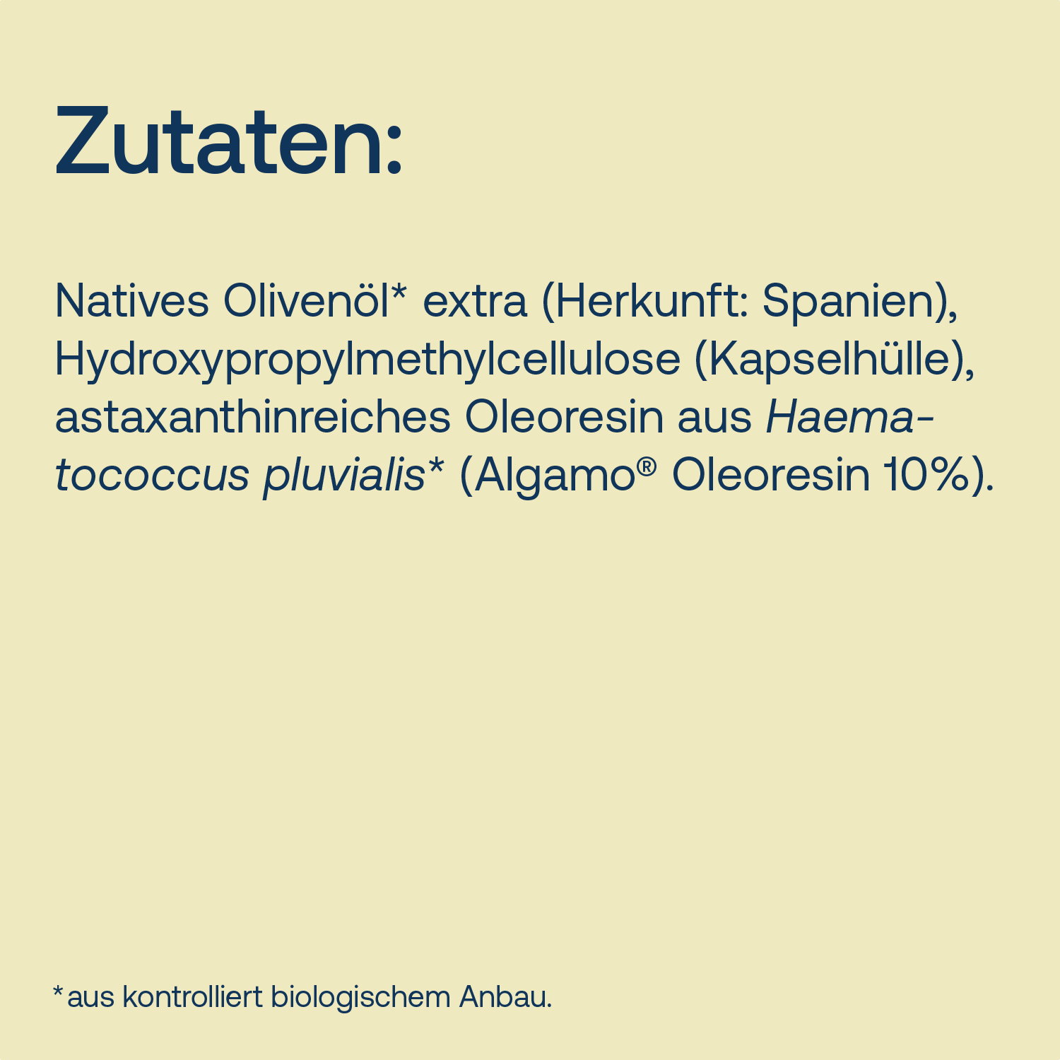 Astaxanthin Bio - Kapseln - 60 Stk. - 36g