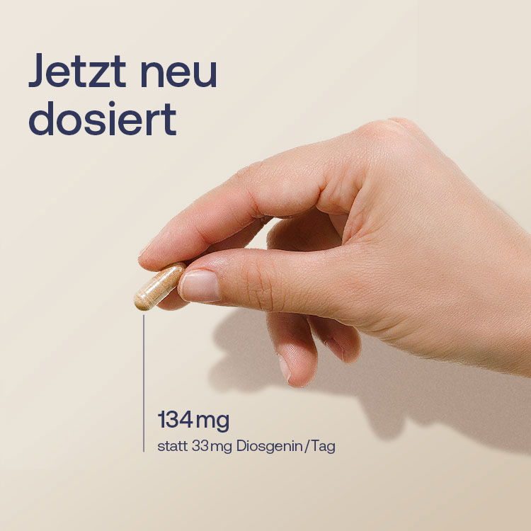 mit 134 mg Diosgenin