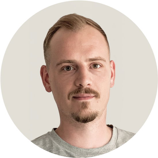 Porträt eines Mannes mit kurzem Haar und Bart Unser Experte Andi