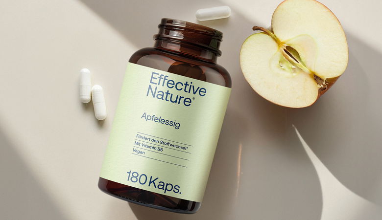 Apfelessig-Kapseln von effective nature