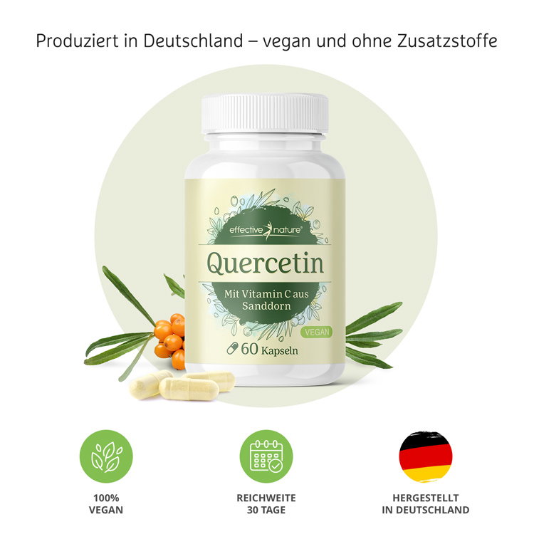 Quercetin-Kapseln - 60 Stk. - 33g