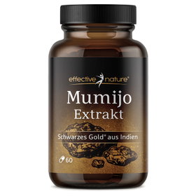 Schwarzes Gold - Mumijo und Koriander-Extrakt Kapseln - 60 Stk. - 37g