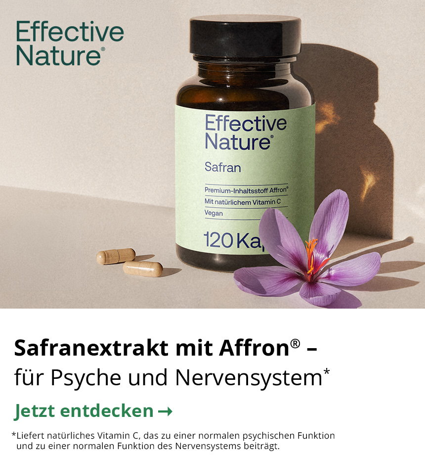 Safranextrakt mit Affron - für Psyche und Nervensystem - jetzt entdecken