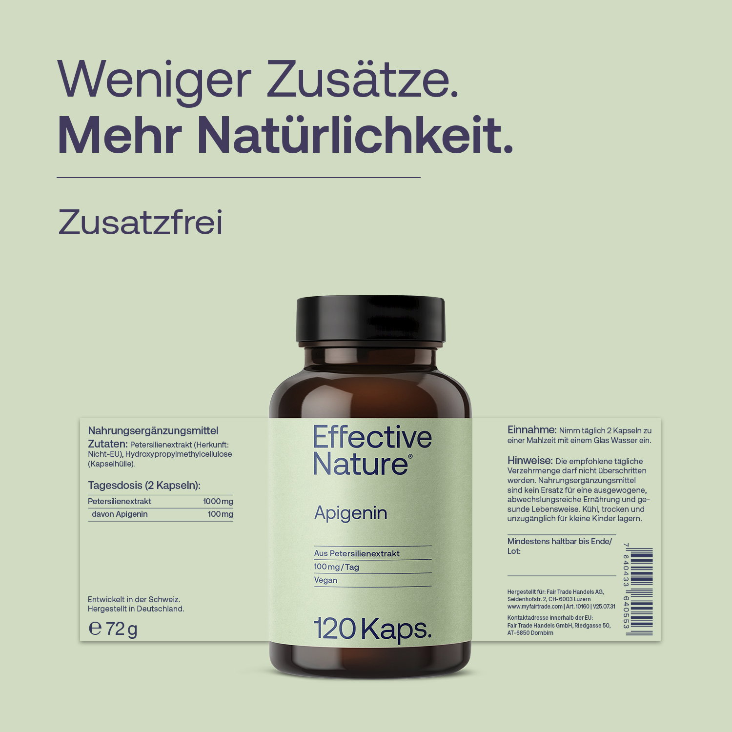 Apigenin Kapseln - 120 Stk. - 72g