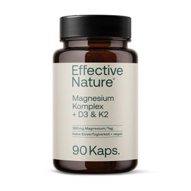 Magnesiumkomplex mit Vitamin D3 & K2 Kapseln - 90 Stk. - 52g