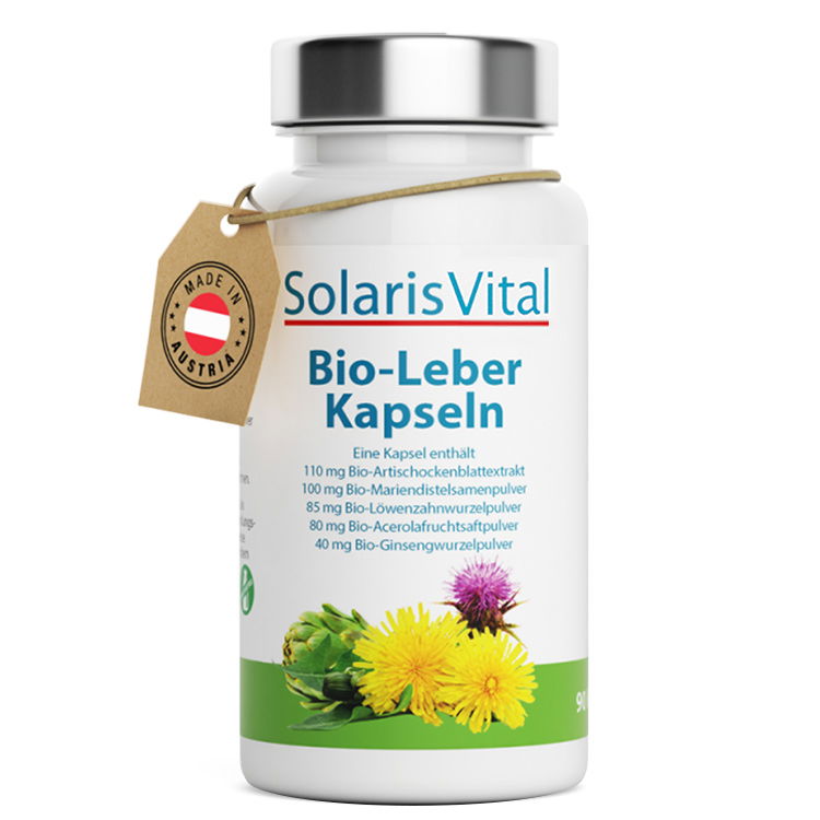 Leber Kapseln - Bio – 90 Stk. – 46.8g