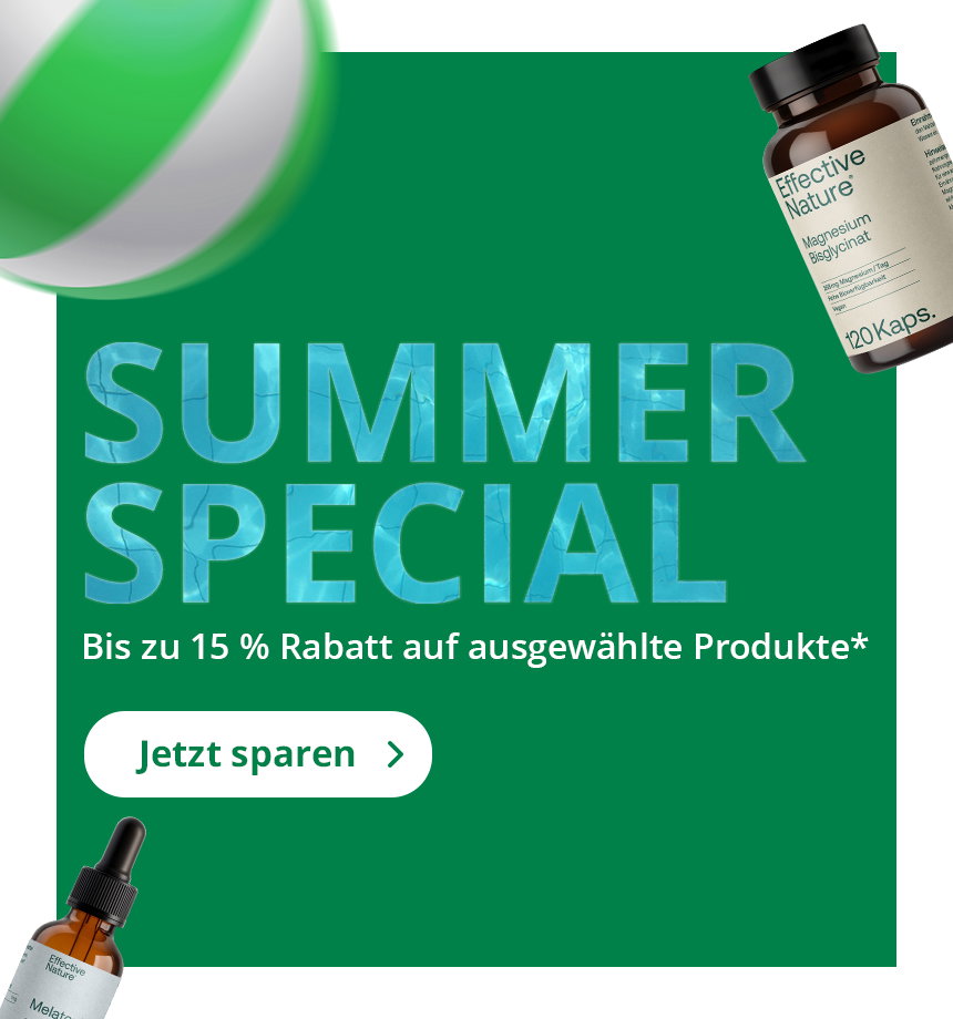 Summer Special - bis zu 15% Rabatt - jetzt sparen