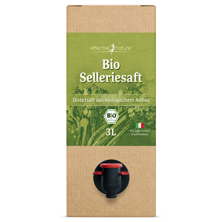 Bio-Selleriesaft aus Stangensellerie