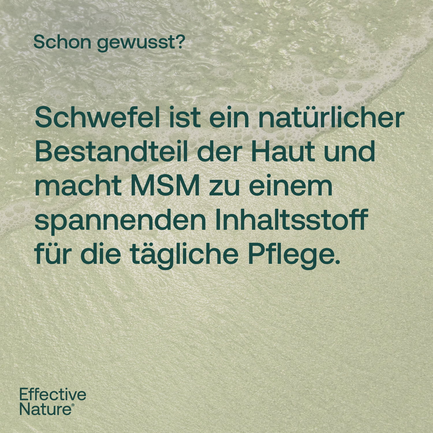 MSM natürlicher Schwefel Gesichts- und Körpergel - 200ml