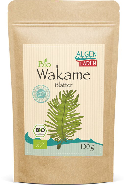 Wakame-Blätter in Bio-Qualität