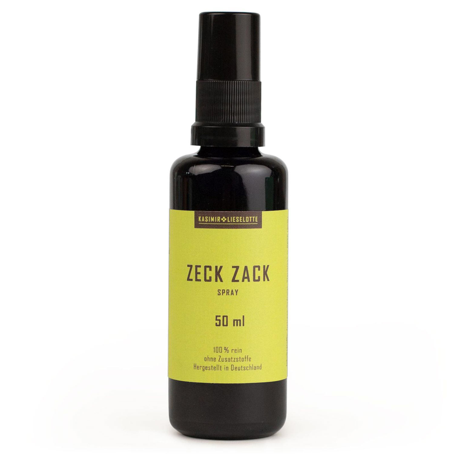 Zeck Zack Spray 50 ml Flasche, 100% rein, hergestellt in Deutschland, ohne Zusatzstoffe