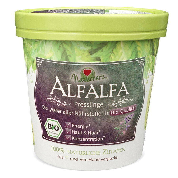 Alfalfa Presslinge - Bio - 500g