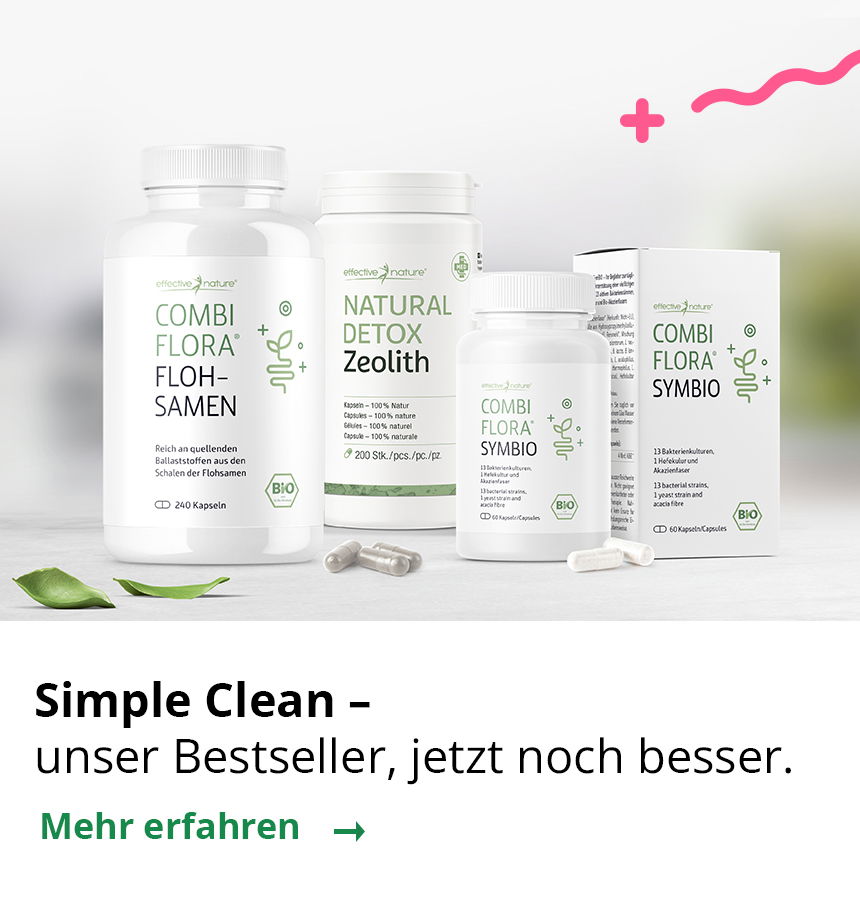 Simple Clean - unser Bestellseller, jetzt noch besser - mehr entdecken