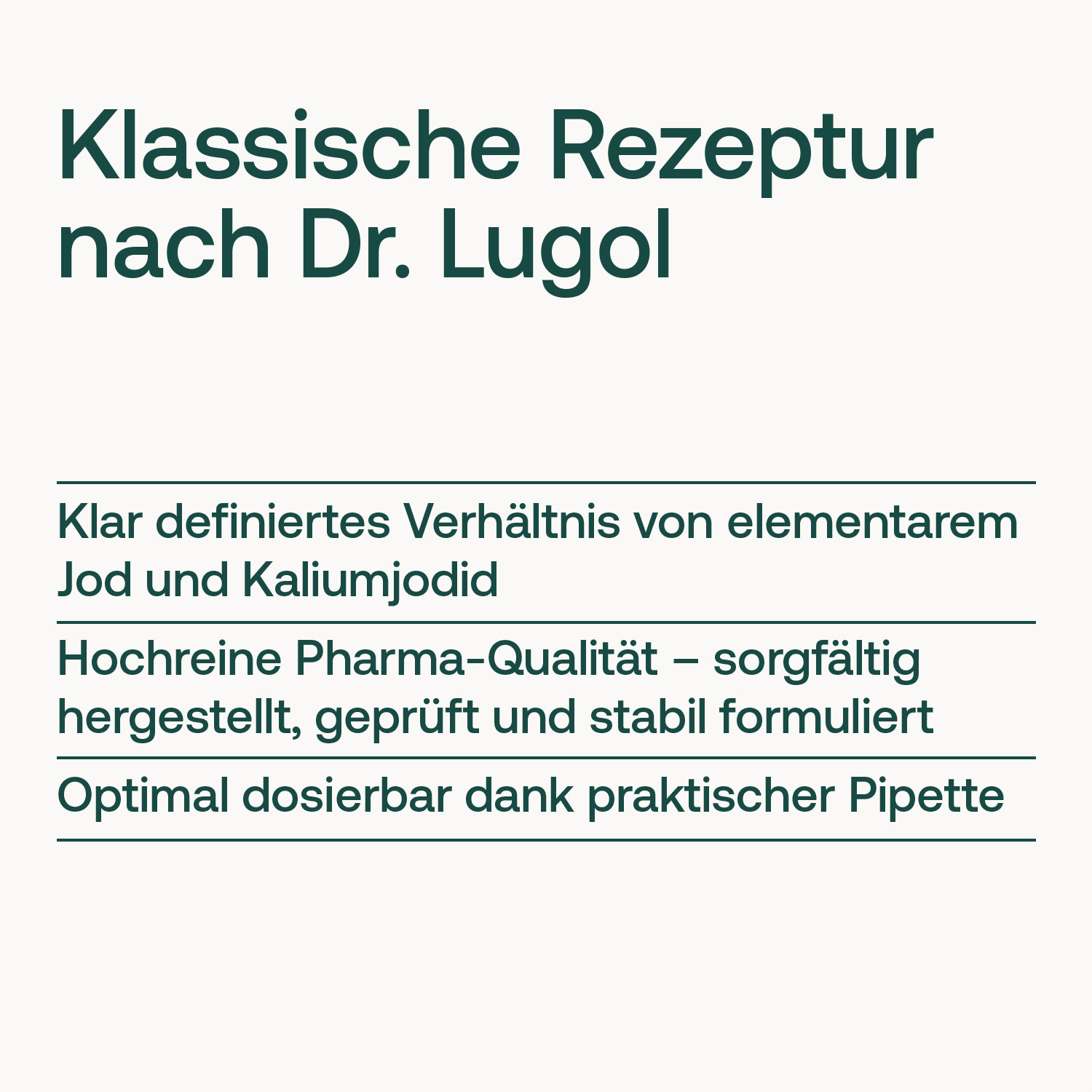 Lugolsche Lösung - 100ml