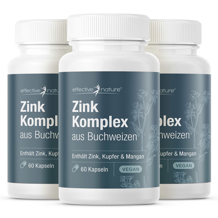 Zink Komplex aus Buchweizen mit Mangan und Kupfer Zink Komplex aus Buchweizen mit Mangan und Kupfer