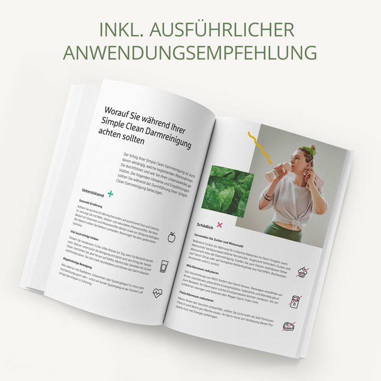 inkl. ausführlicher Anwendungsempfehlung