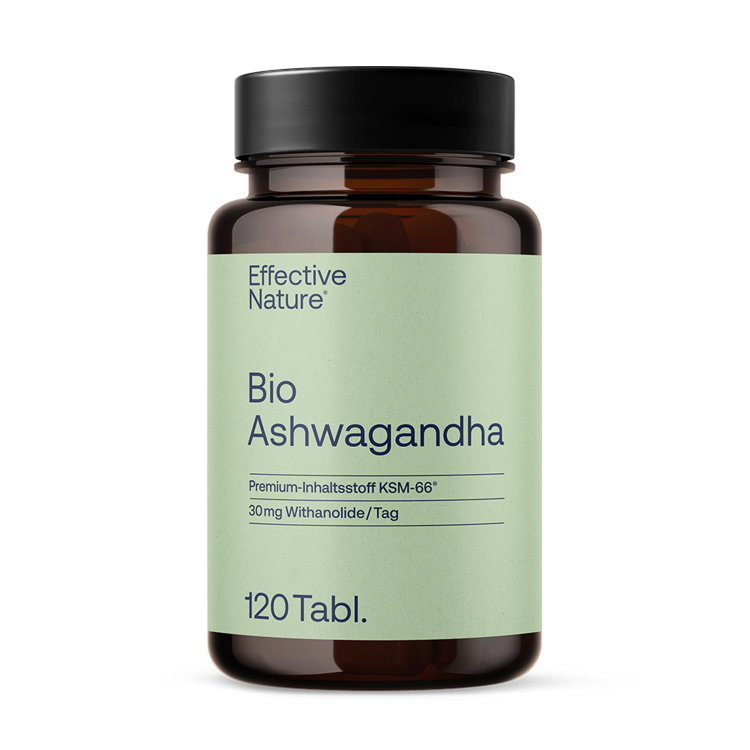 Bio Ashwagandha-Extrakt KSM-66 von Effective Nature