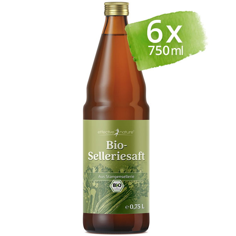 6x_Bio-Selleriesaft_750ml_a Selleriesaft - Bio - 0.75 Liter