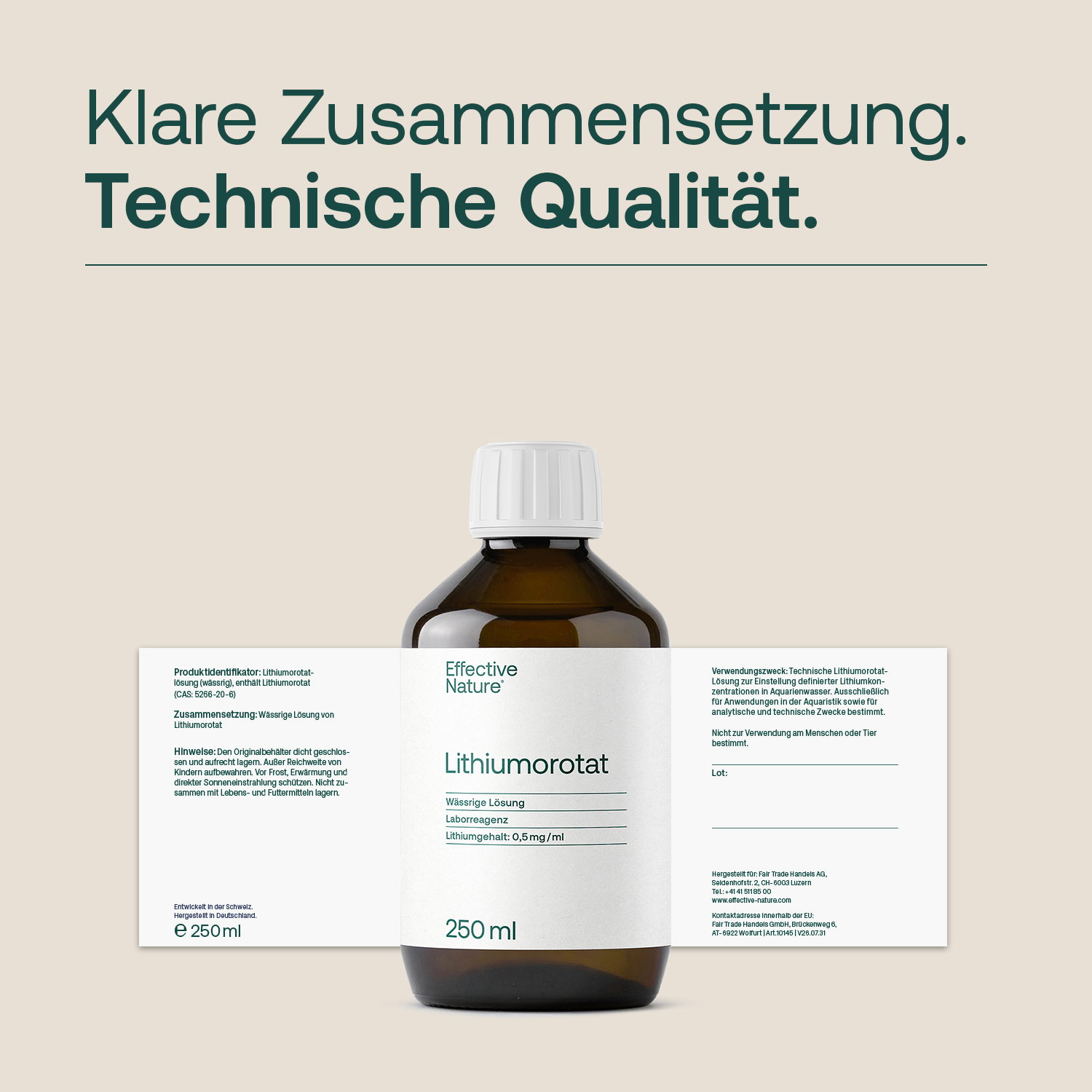 Lithium flüssig - 250ml