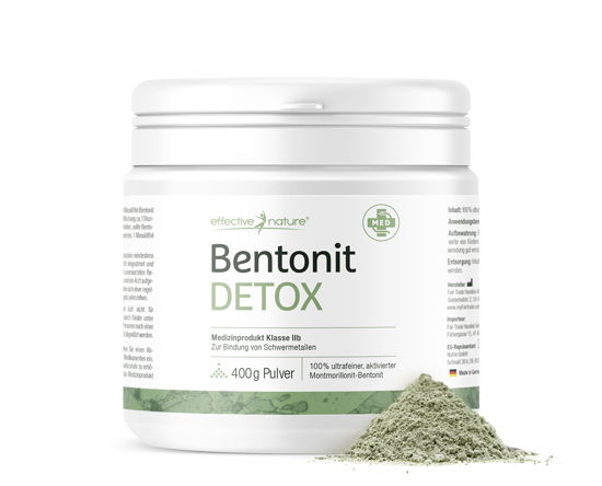 Bentonit Detox Pulver 400 g