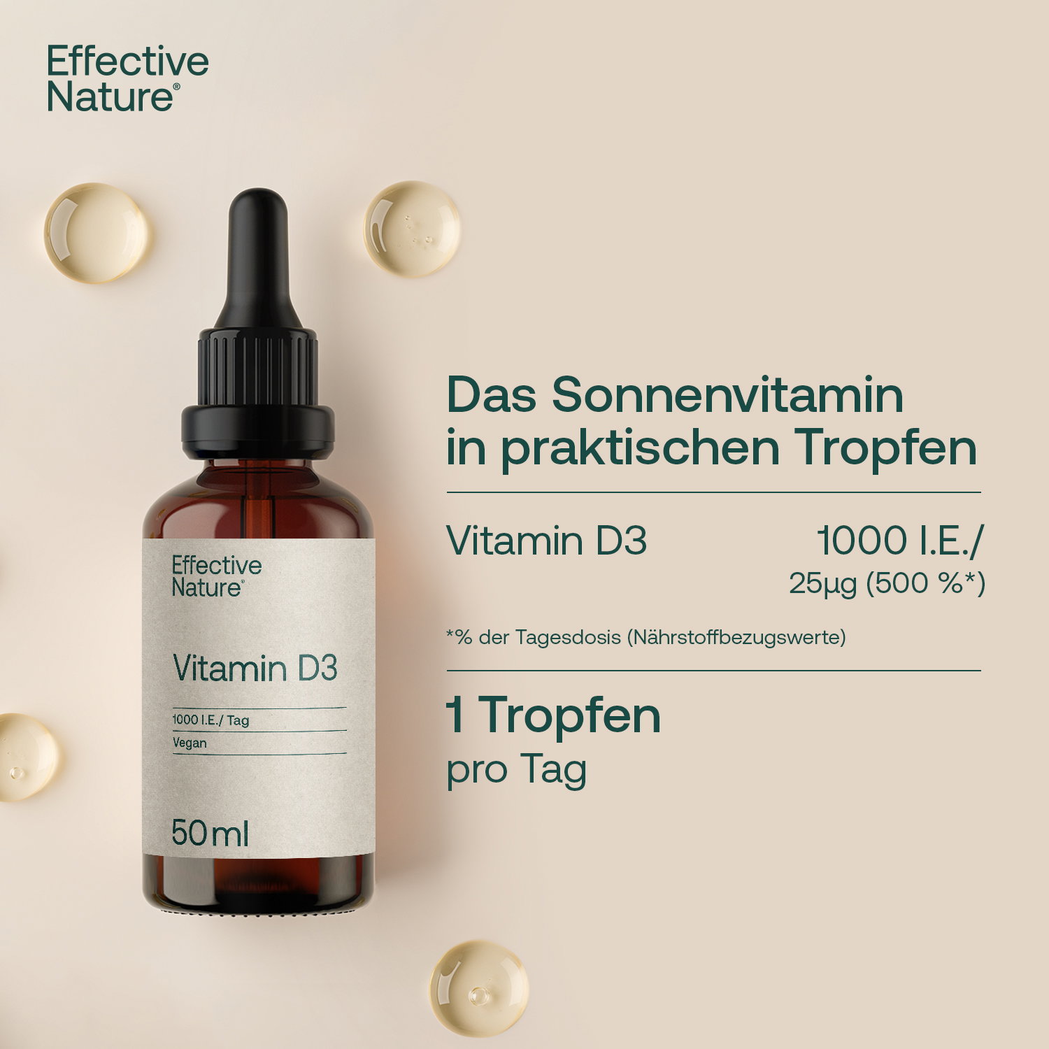 Vitamin D3 Tropfen - 50ml