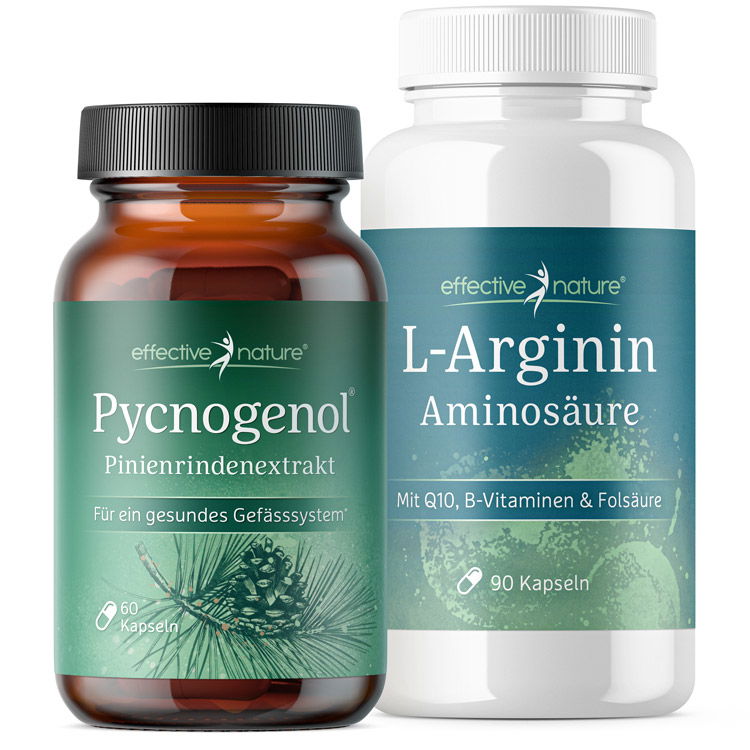 L-Arginin plus Pinienrindenextrakt Pycnogenol®